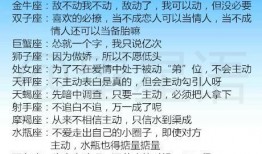 星座爆料王排行榜最新,揭秘十二星座最新运势与秘密